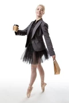 Multi-tasking dancer Stock Photos