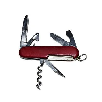 Multi Tool Folding Pocket Knife 스톡 사진