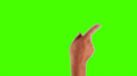 Multi touch touchscreen gestures, touch screen green screen, ipad, 1080p Stock Footage 22034619