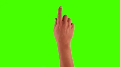 Multi touch touchscreen gestures, touch screen green screen, ipad, 1080p Stock Footage 22034621