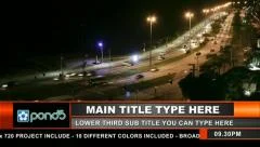 Multi Type Lower Third Stock After Effects