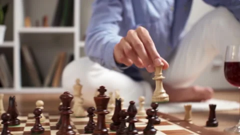 The multi-way strategy of the girl's sharp mind will allow her to win and be Stock Footage 197488605