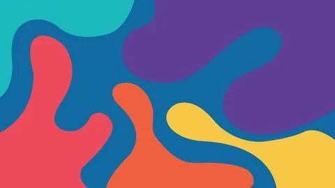 Multicolor abstract artistic background Stock Illustration