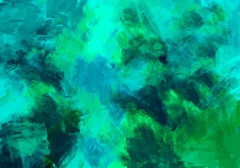 Multicolor abstract artistic drawing Dynamic spots Rough pattern Color mix Stock Illustration