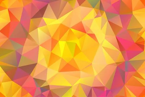 Multicolor Abstract Geometric Gradient Polygonal Background Vector Illustrazione stock