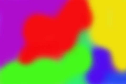 Multicolor Abstract Gradient Background with Vibrant Blurred Color Blending Stock Illustration