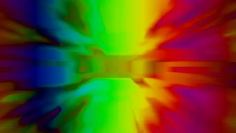 Multicolor Abstract Light Block Tech Pattern Moving Loop Stock Footage 220045034