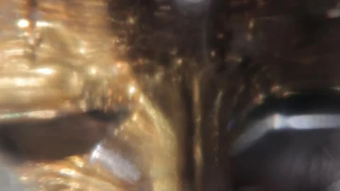 Multicolor abstract light glow in the dark Vídeos de archivo 318578564