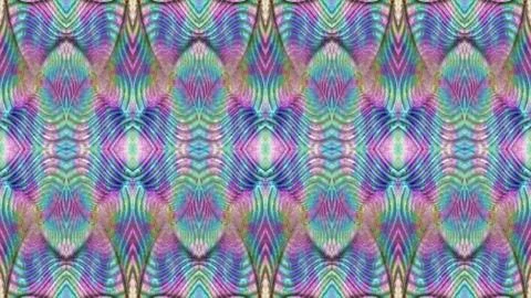 Multicolor abstract symmetric background for printing on clothing and textile Stock Illustration