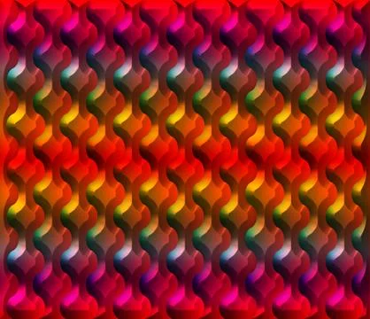 Multicolor abstract symmetric background for printing on clothing and textile Stock Illustration
