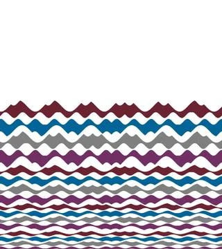 Multicolor Abstract Wavy Motif Pattern Wavy lines patterned design in mixe... Stock Photos