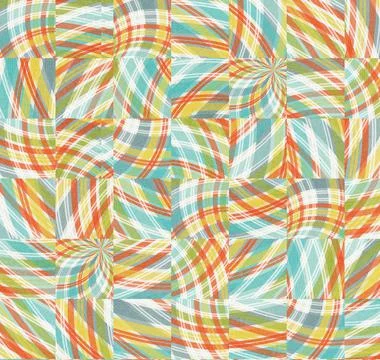 Multicolor abstraction. Smooth lines and curves. Graphic elements. Stock Illustration