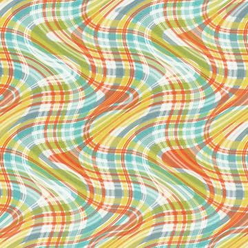 Multicolor abstraction. Smooth lines and curves. Graphic elements. Stock Illustration