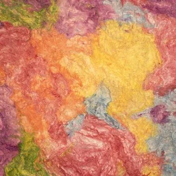 Multicolor amate paper background Stock Photos