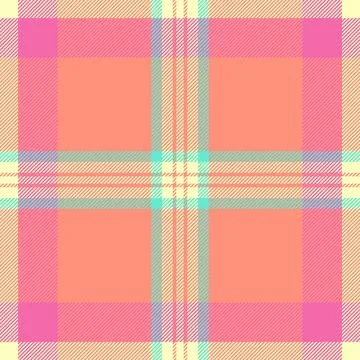 Multicolor background check pattern, nostalgia seamless vector textile. Can.. Stock Illustration