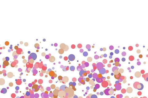 Multicolor background, colorful vector texture with circles. Splash effect Stock Illustration