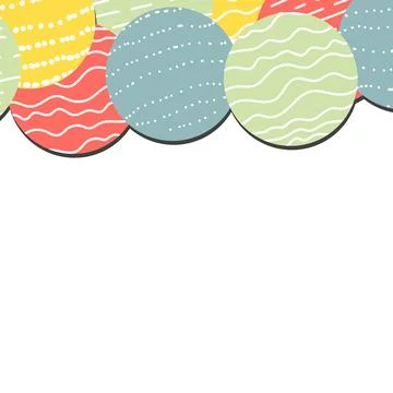 Multicolor background, colorful vector texture with circles. Splash effect Ilustración de archivo