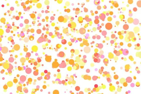 Multicolor background, colorful vector texture with circles. Splash effect Stock Illustration
