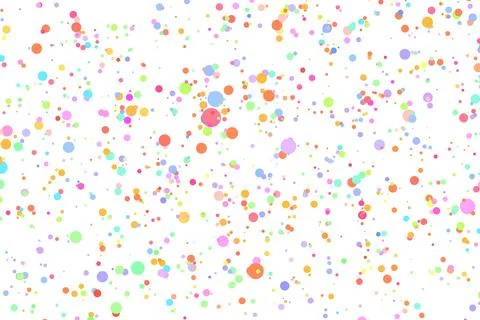 Multicolor background, colorful vector texture with circles. Splash effect Stock Illustration