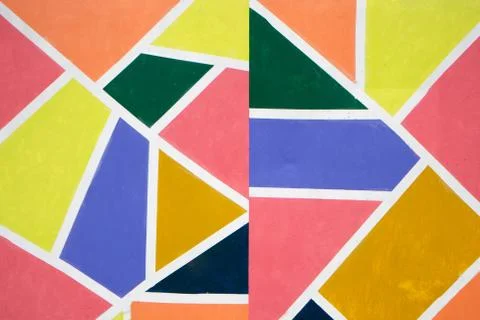 Multicolor background from a paper of different colors . Stock Photos
