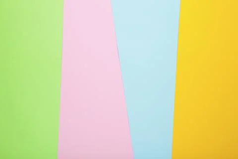 Multicolor background from a paper of different colors Foto stock