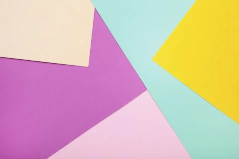 Multicolor background from a paper of different colors 스톡 사진