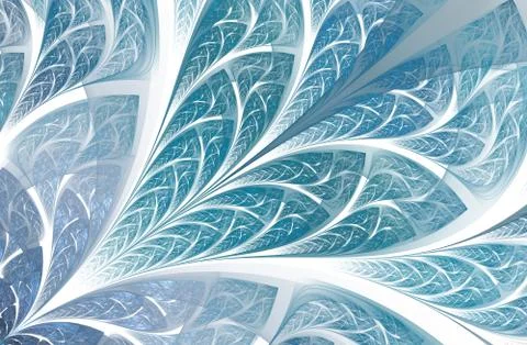 Multicolor beautiful Tree foliage. Computer generated graphics Stock Illustration