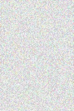 Multicolor binary code on white background abstract digital data matrix patte Stockfoto's