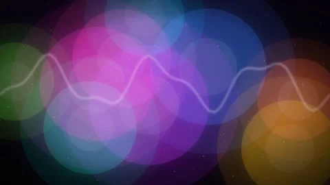 Multicolor Blurred Gradient Glow Motion Background Stockbeeldmateriaal 344056228