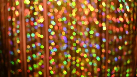 Multicolor bokeh background glows with soft motion. Stock Footage 324796238