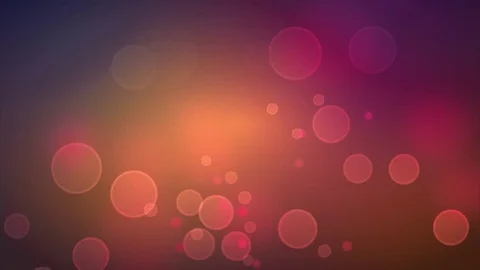 Multicolor Bokeh Video stock 75683034