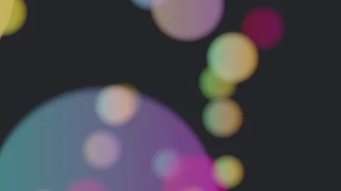 Multicolor Bokeh Light Abstract Background Video stock 321319821