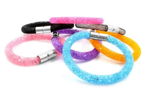 Multicolor bracelet Stock Photos