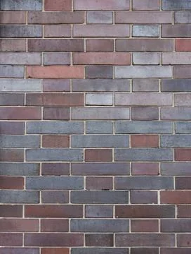 Multicolor brick wall texture Stock Photos