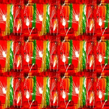 Multicolor Bright color Seamless Pattern Illustrazione stock