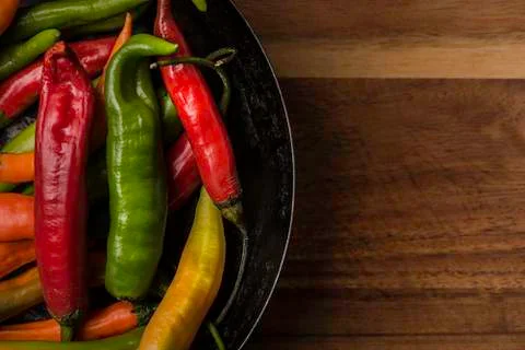 Multicolor chilli 写真素材