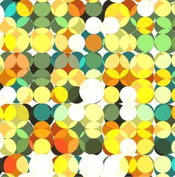 Multicolor confetti background Confetti. Multicolor circles background. Ve... Stock Photos