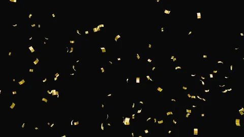 Multicolor Confetti Burst Explosion Animation Loop. .Colorful Confetti Blast  Stock Footage 337773203