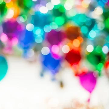 Multicolor defocused lights. Stock Photos