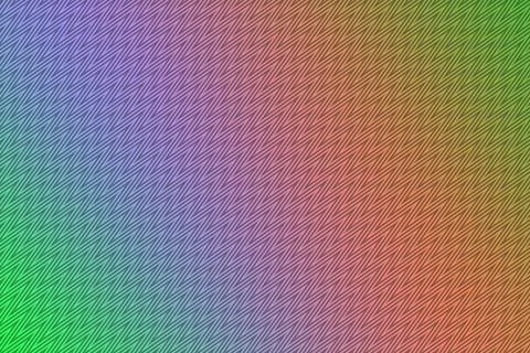 Multicolor diagonal line texture blends purple green orange and blue tones into Stock-Illustration