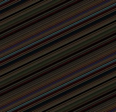 Multicolor diagonal lines seamless pattern in shades of brown burgundy and green Stock Illustration