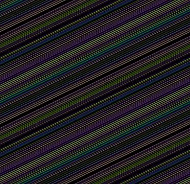 Multicolor diagonal lines seamless pattern in shades of green, purple and brown. Stock Illustration