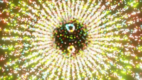 Multicolor disco lights Background loop Vidéo 277945768