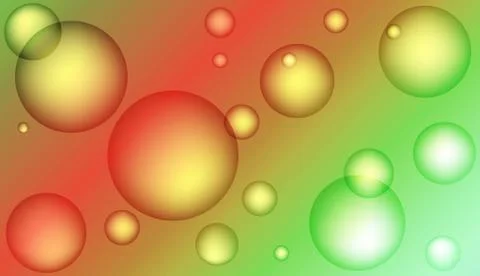 Multicolor drop geometric pattern. For futuristic ad, booklets. Vector illust Stock Illustration