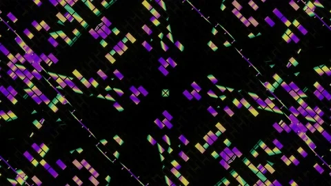 Multicolor dynamic looping animated background Stock Footage 201796497