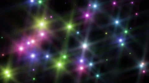 Multicolor flash lights HD 動画素材 25457033