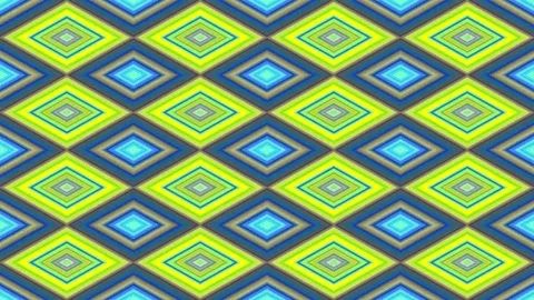 Multicolor Flickering Complex Pattern Tiles Wallpaper Background Loop Stock Footage 168996533
