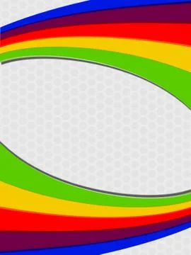 Multicolor frame Stock Illustration