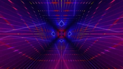 Multicolor futuristic background for party Stock Footage 238390084