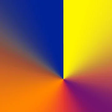 Multicolor geometric abstraction Stock Photos